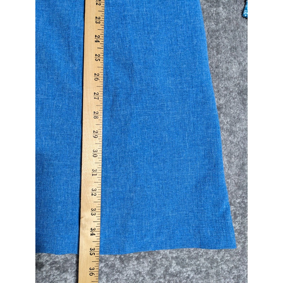 Linea by Louis Dell'Olio Sleeveless Tunic Dress Size XL Blue Princess Seams - Picture 13 of 13